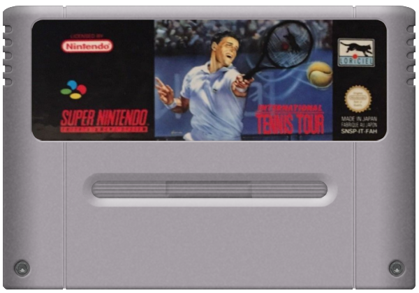 International Tennis Tour media 8 for Super Nintendo